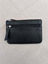 Load image into Gallery viewer, Leather Coin Purse Black
