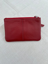 Load image into Gallery viewer, Leather Coin Purse Red
